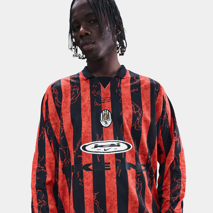 Air VCTRY Long Sleeve Mens Jersey (Picante Red/University Red/Black)