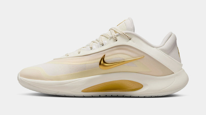 A'ja Wilson A'One Champagne Champion Womens Basketball Shoes (Sail/Metallic Gold/Sail)