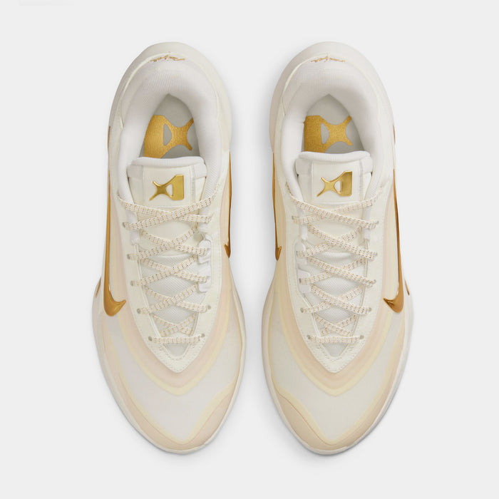 A'ja Wilson A'One Champagne Champion Womens Basketball Shoes (Sail/Metallic Gold/Sail)