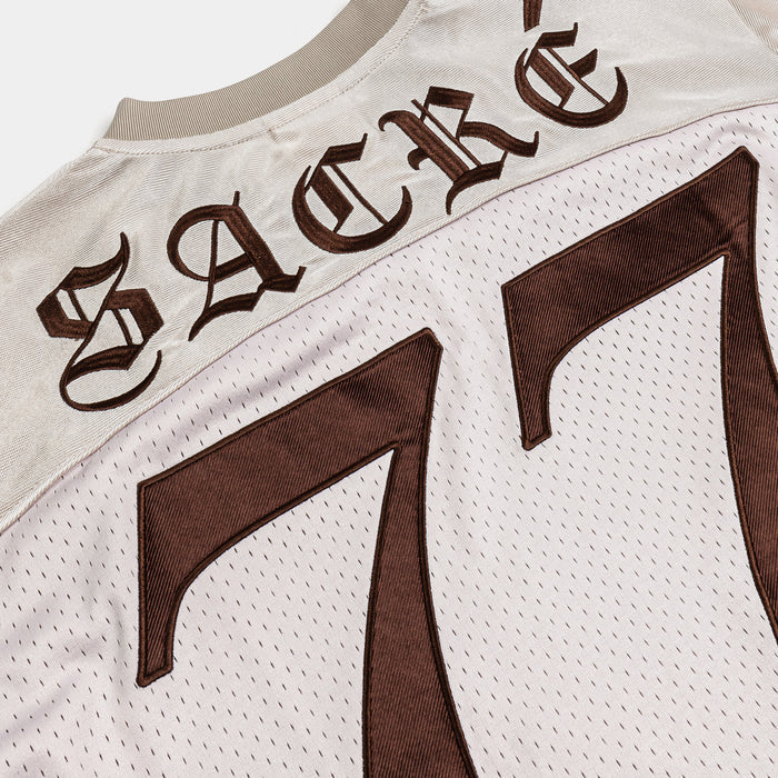Angel Mesh Womens Jersey (Cream/Brown)