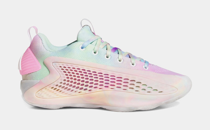 Anthony Edwards 1 Low 3SSB Mens Lifestyle Shoes (Cloud White/Acid Orange/Bliss Pink)