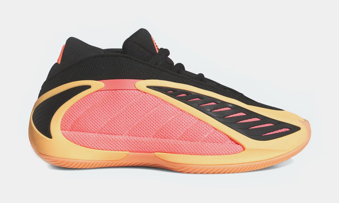 Anthony Edwards 2 Grade School Lifestyle Shoes (Acid Orange/Core Black/Acid Red)