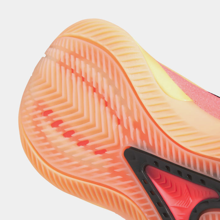 Anthony Edwards 2 Grade School Lifestyle Shoes (Acid Orange/Core Black/Acid Red)