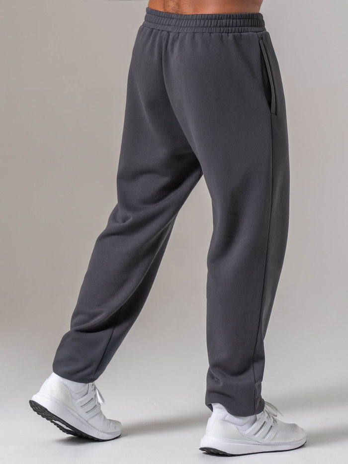 Applique Trackpant - Charcoal Clothing Ryderwear