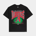 Arizona Diamondbacks Corner Mens Short Sleeve Shirt (Black/Red)