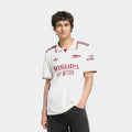 Arsenal 25/26 Third Mens Jersey (Cloud White/Burgundy)