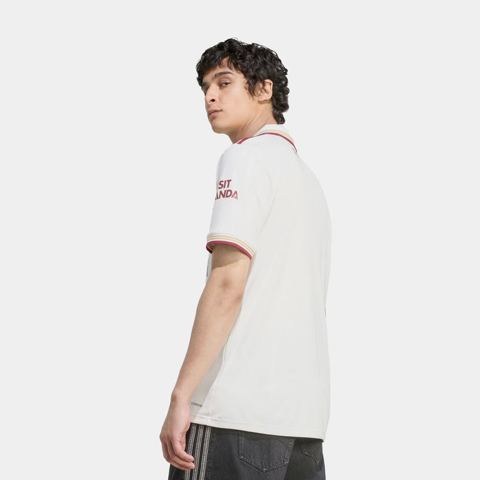 Arsenal 25/26 Third Mens Jersey (Cloud White/Burgundy)