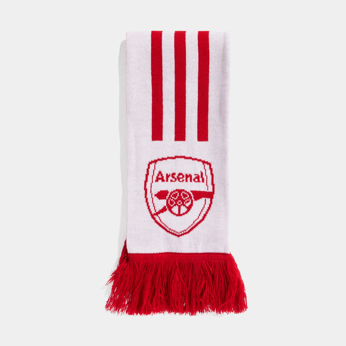 Arsenal Reverse Mens Scarf (White/Red)