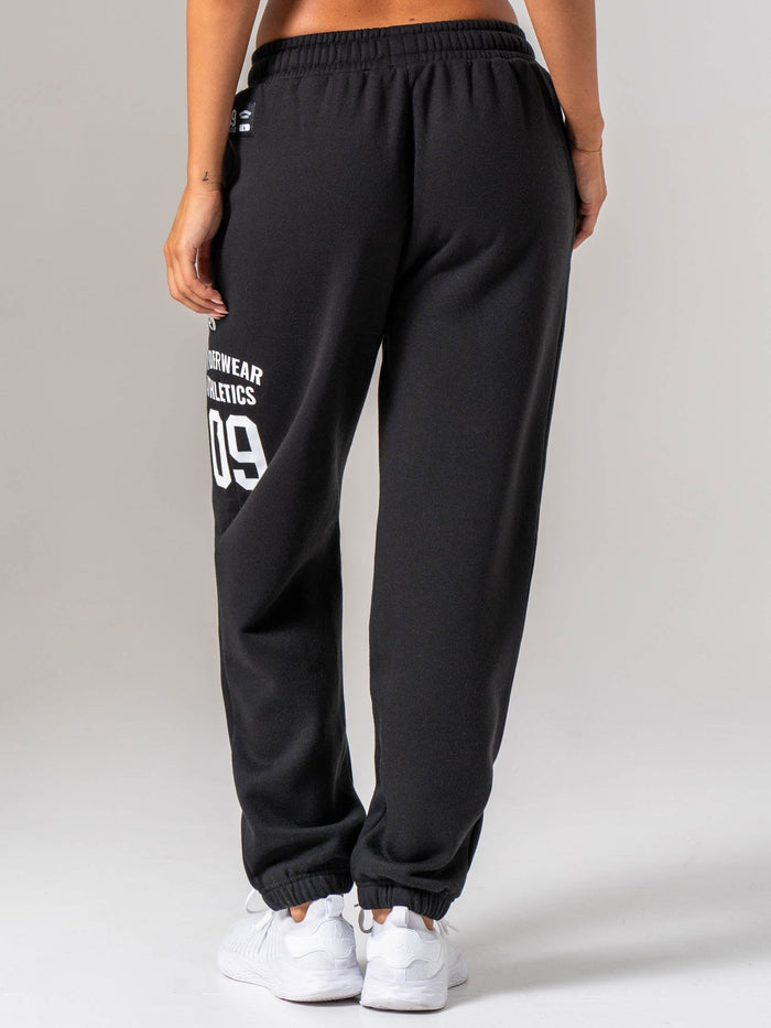 Athletic Track Pant - Black Clothing Ryderwear