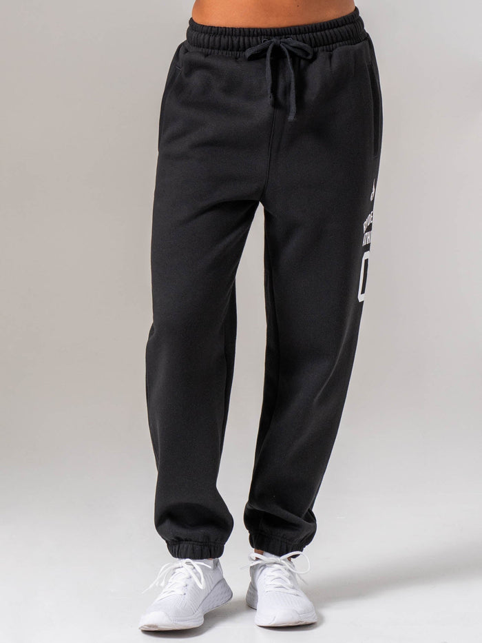 Athletic Track Pant - Black Clothing Ryderwear