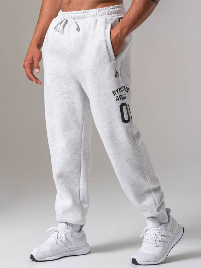 Athletic Track Pant - Snow Marl Clothing Ryderwear