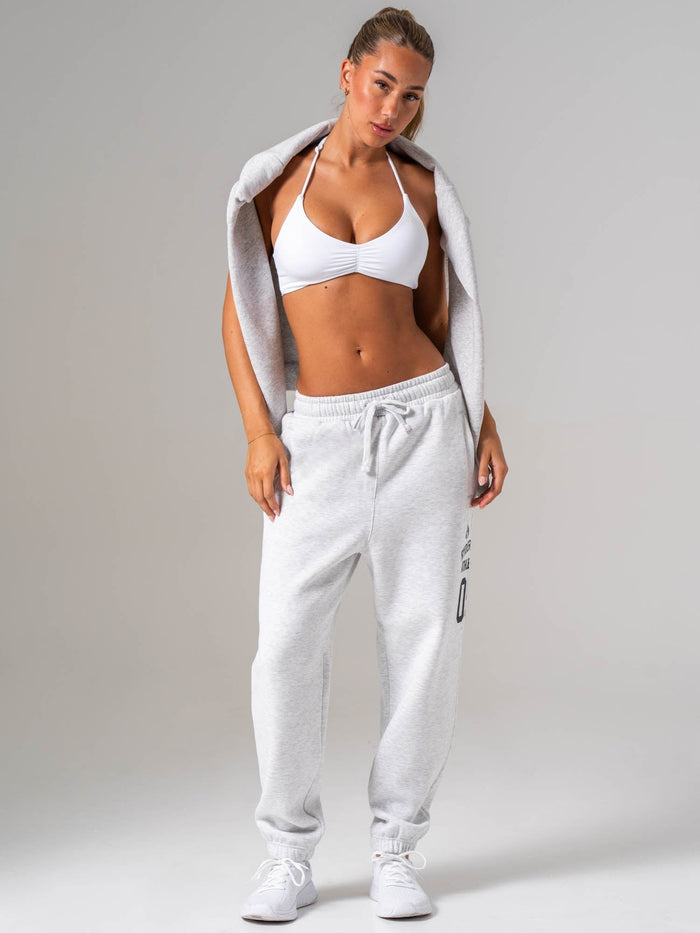 Athletic Track Pant - Snow Marl Clothing Ryderwear