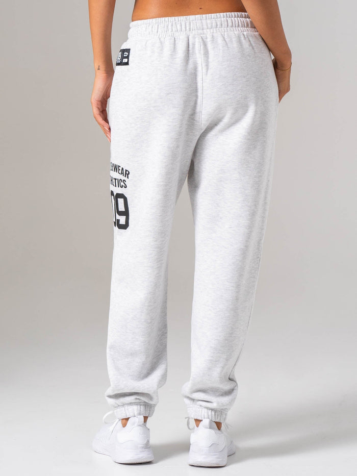 Athletic Track Pant - Snow Marl Clothing Ryderwear
