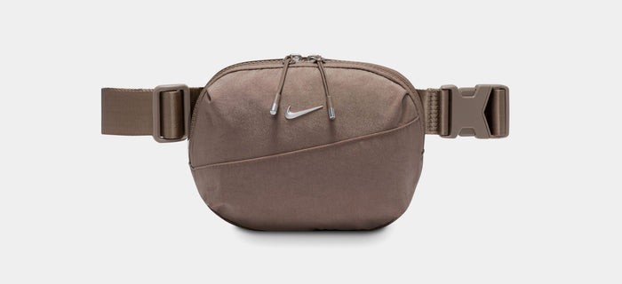Aura Mens Crossbody Bag (Mink Brown/Mink Brown/Matte Silver)