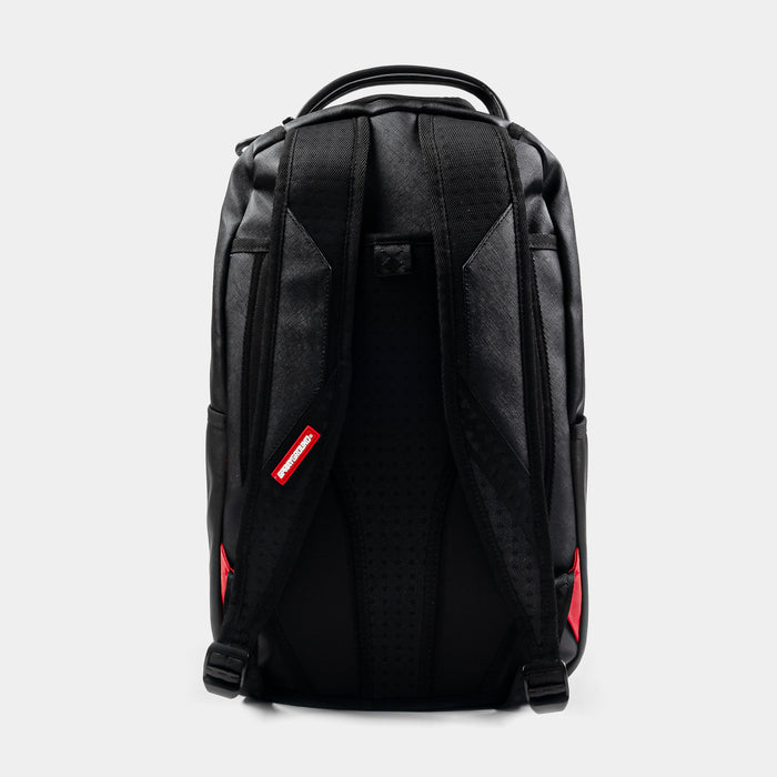 Bag Of Money On Fire Mens Backpack (Black/Brown)
