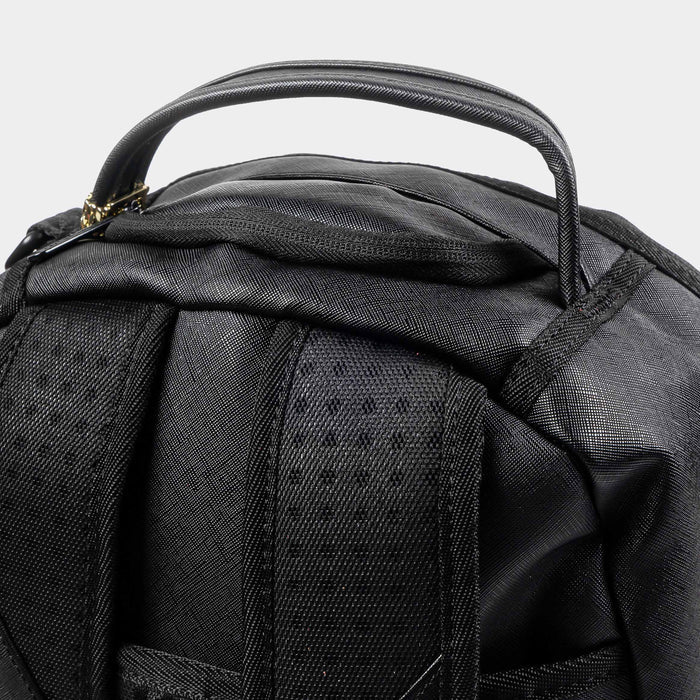 Bag Of Money On Fire Mens Backpack (Black/Brown)