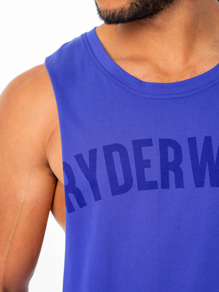 Baller Tank - Cobalt Clothing Ryderwear