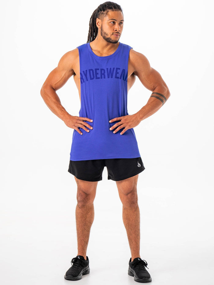 Baller Tank - Cobalt Clothing Ryderwear