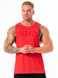 Baller Tank - Red Clothing Ryderwear