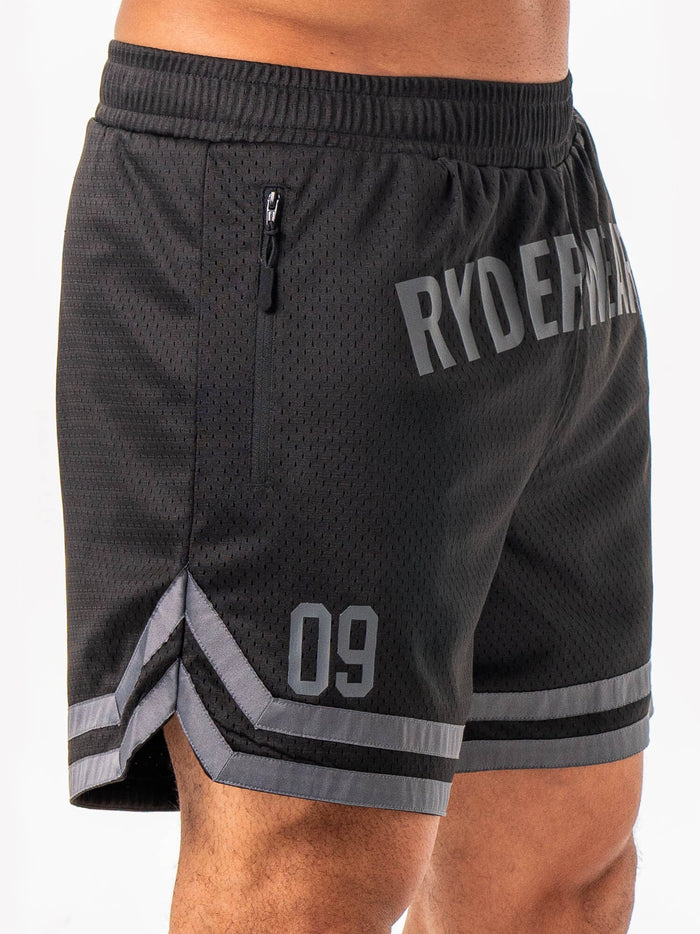 Basketball Short - Black Clothing Ryderwear