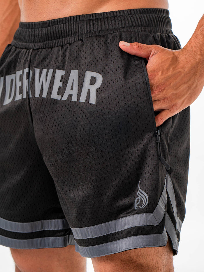 Basketball Short - Black Clothing Ryderwear