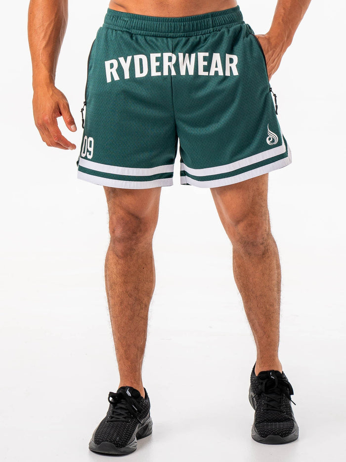Basketball Short - Petrol Clothing Ryderwear