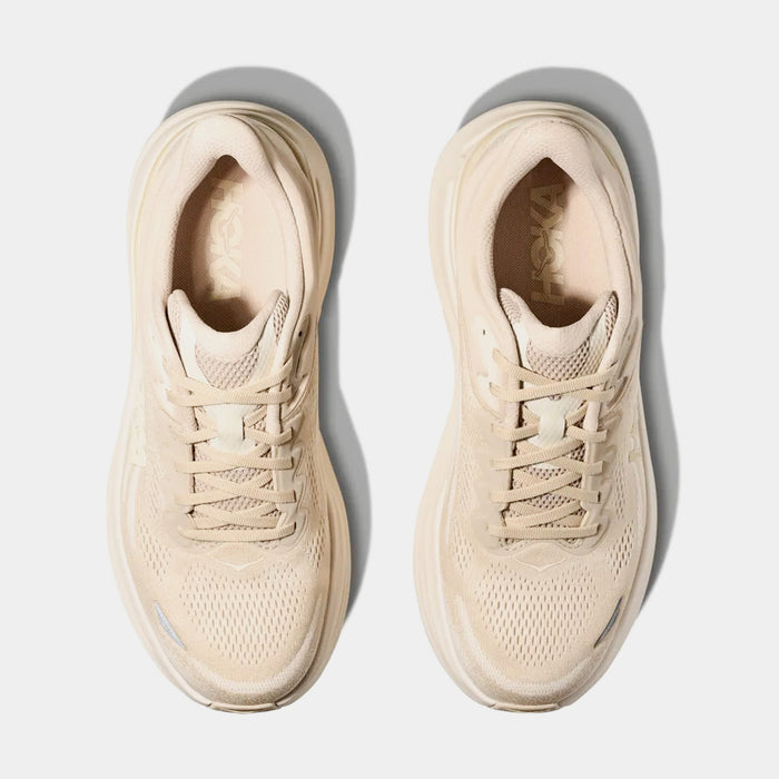 Bondi 9 Mens Running Shoes (Oatmeal/Oat Milk)