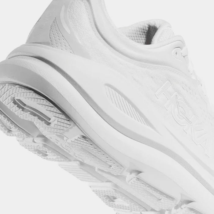 Bondi 9 Womens Running Shoes (White/White)