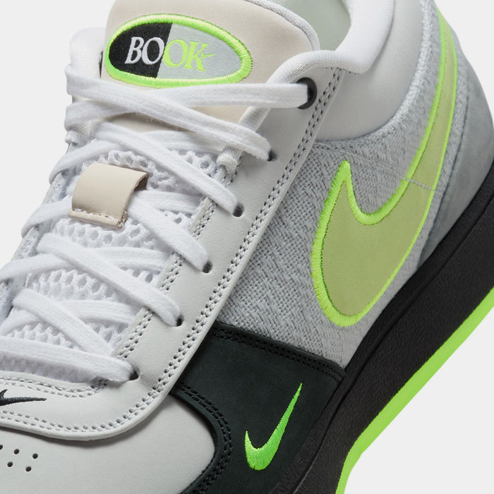 Book 1 AM Neon Mens Lifestyle Shoes (Light Smoke Grey/Volt/Black)