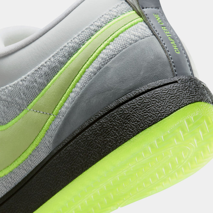 Book 1 AM Neon Mens Lifestyle Shoes (Light Smoke Grey/Volt/Black)
