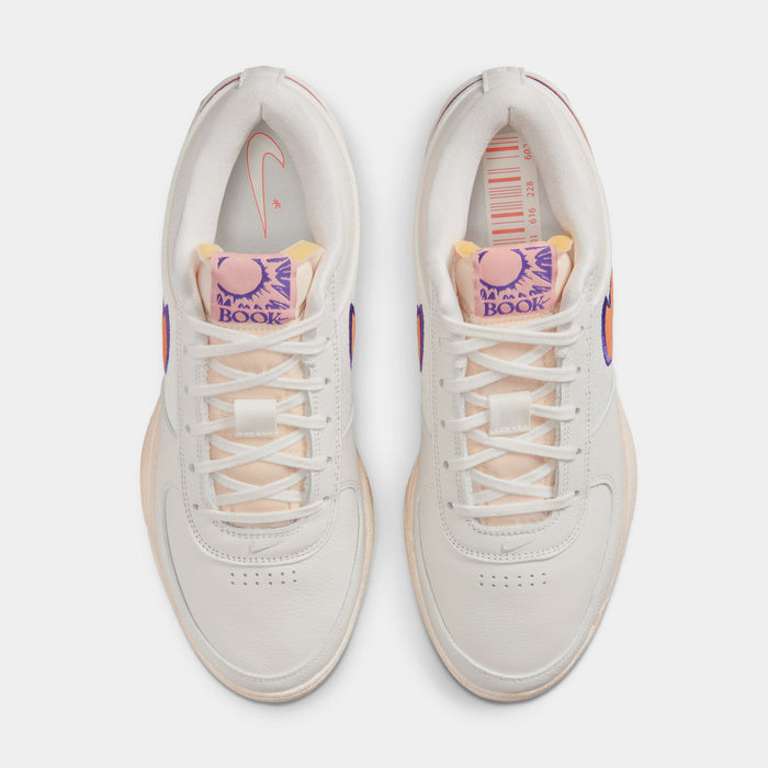 Book 1 Mens Basketball Shoes (Sail/Clay Orange/Purple)