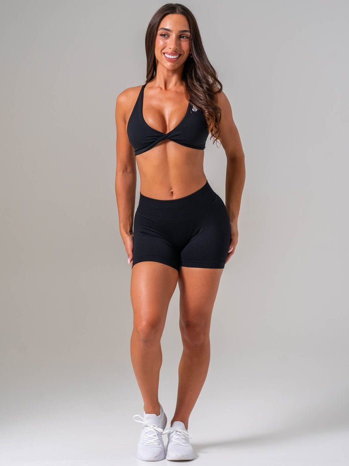 Boost Seamless Shorts - Black Clothing Ryderwear