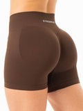 Boost Seamless Shorts - Chocolate Clothing Ryderwear