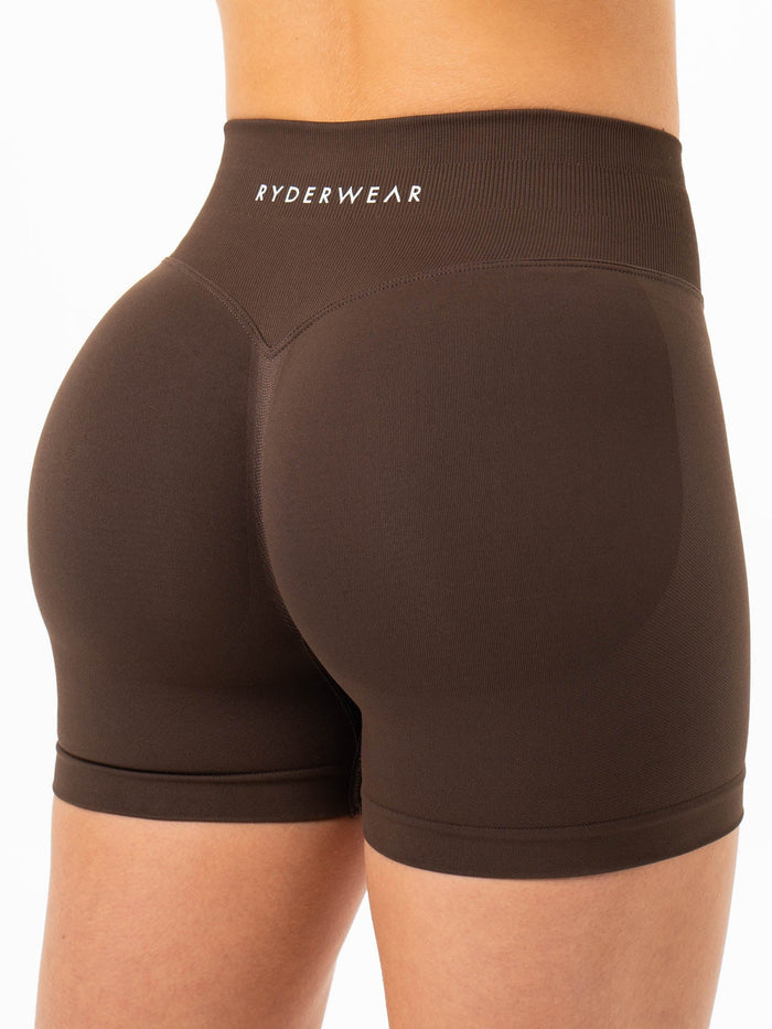 Boost Seamless Shorts - Espresso Clothing Ryderwear
