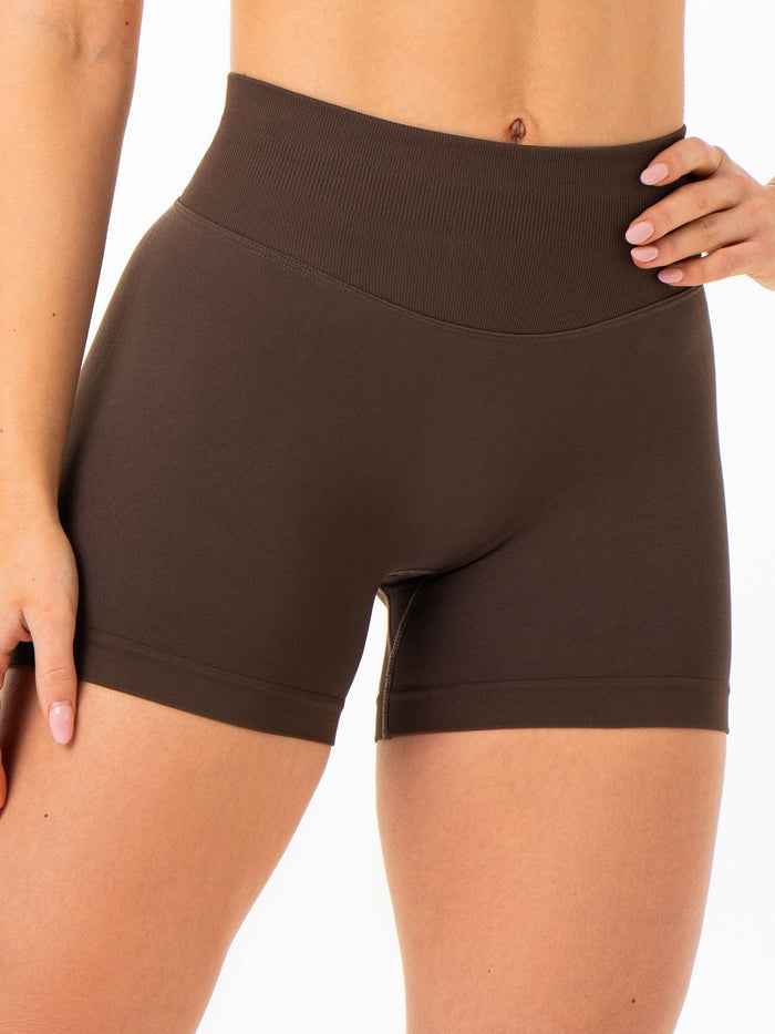 Boost Seamless Shorts - Espresso Clothing Ryderwear
