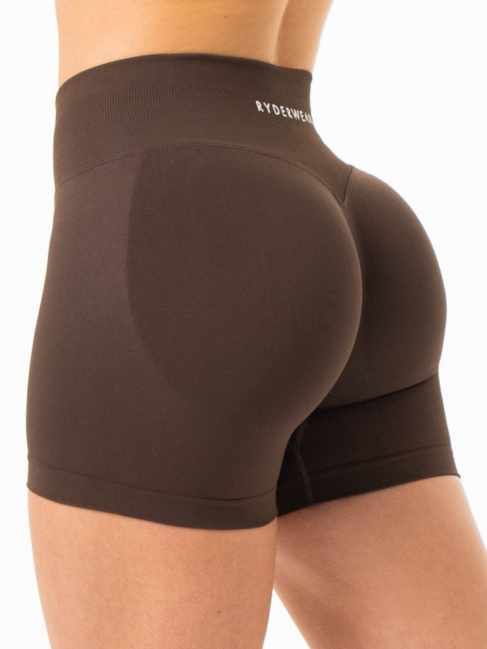 Boost Seamless Shorts - Espresso Clothing Ryderwear