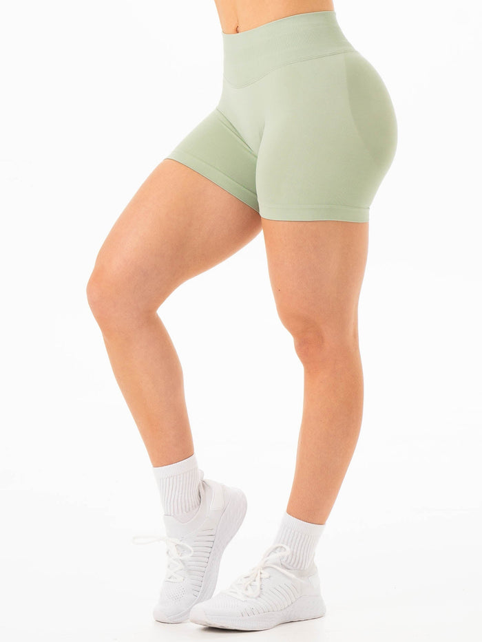 Boost Seamless Shorts - Pistachio Clothing Ryderwear