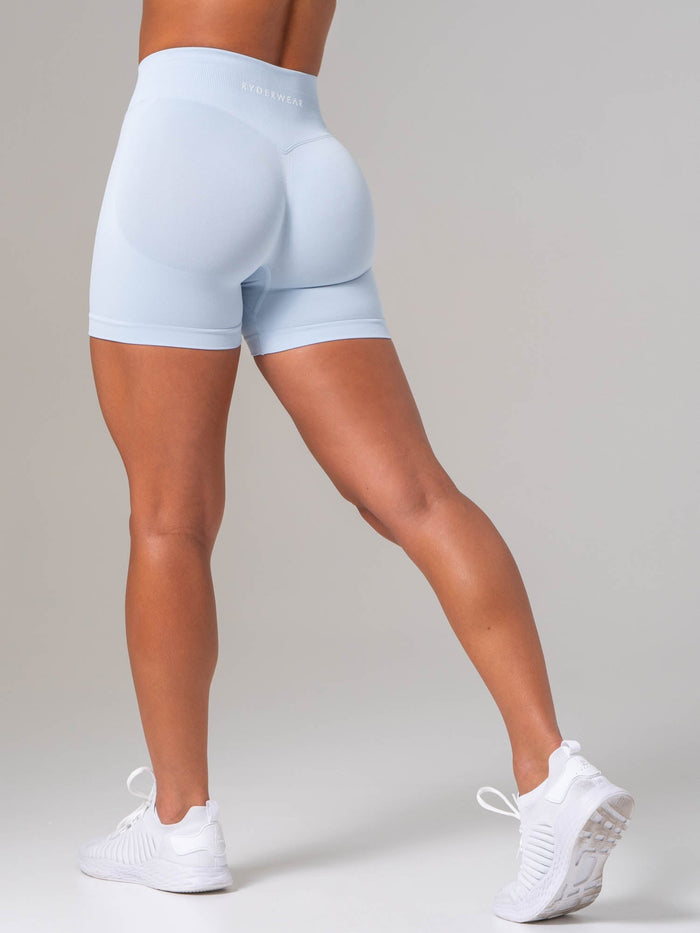 Boost Seamless Shorts - Sky Blue Clothing Ryderwear