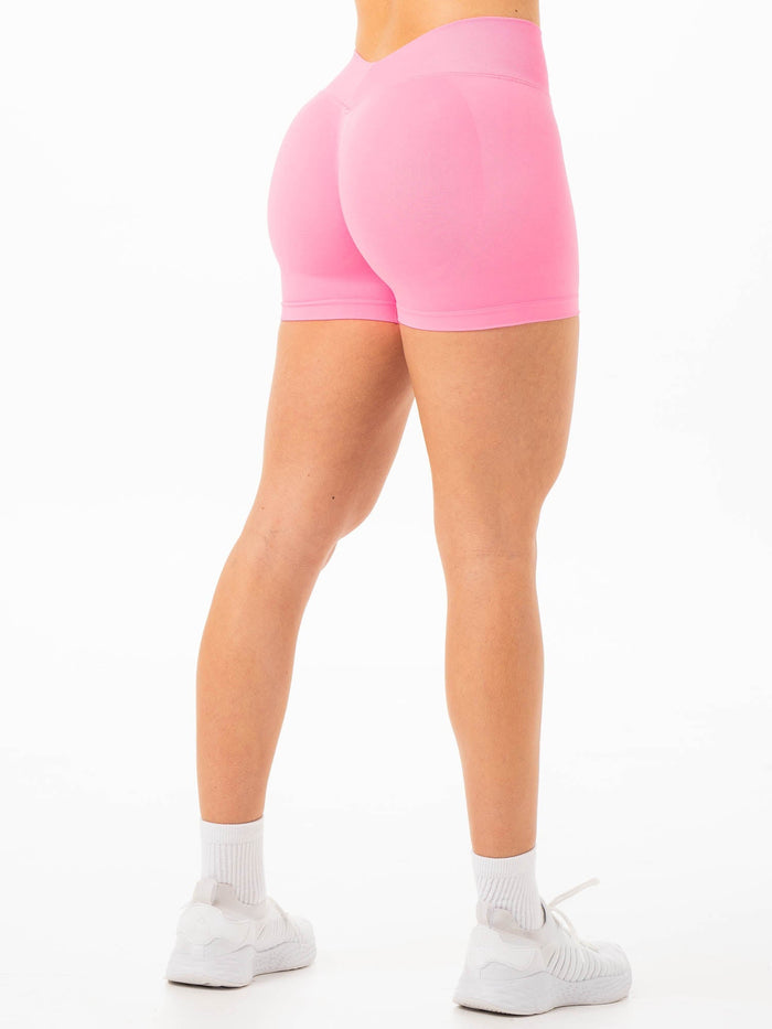 Boost V Back Shorts - Princess Pink Clothing Ryderwear