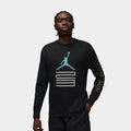 Brooklyn 23 AJ11 Mens Long Sleeve Shirt (Black/Blue)