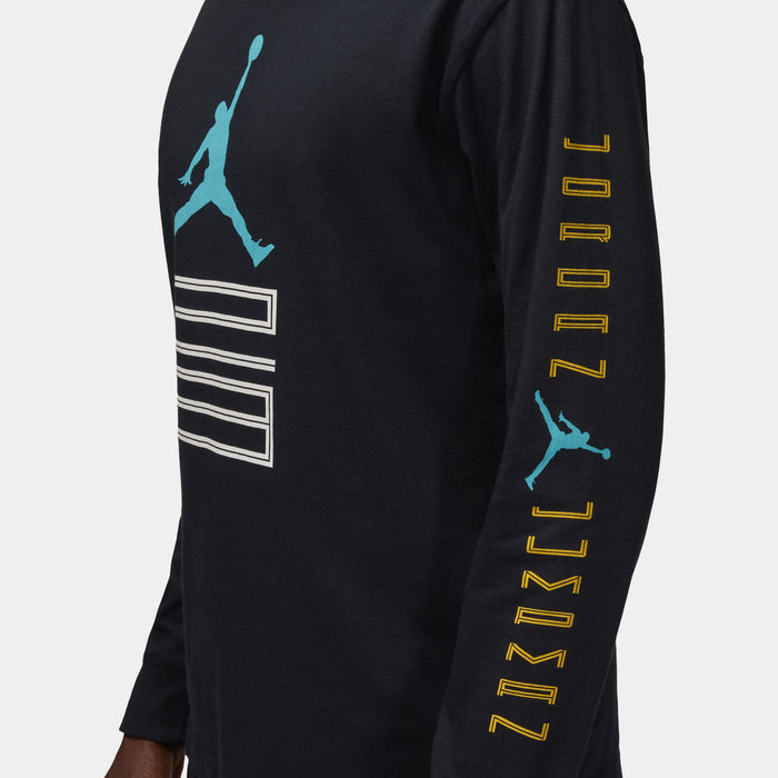 Brooklyn 23 AJ11 Mens Long Sleeve Shirt (Black/Blue)