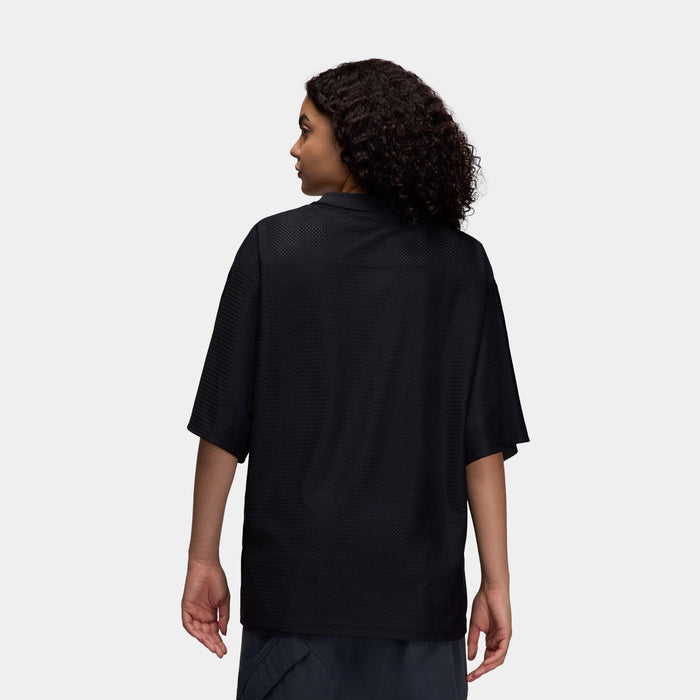 Brooklyn 23 Mesh Womens Jersey (Black/Gym Red)