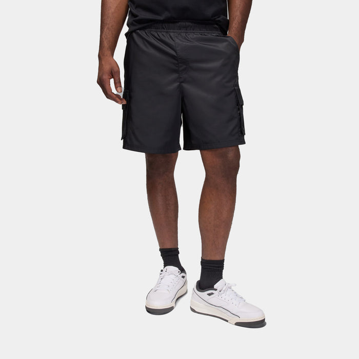 Brooklyn Cargo Mens Shorts (Black/Iron Grey)