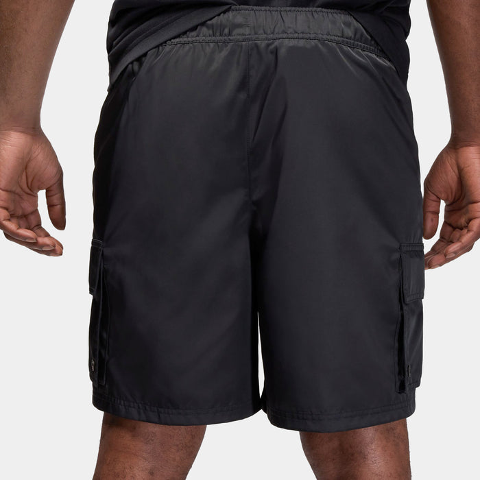 Brooklyn Cargo Mens Shorts (Black/Iron Grey)