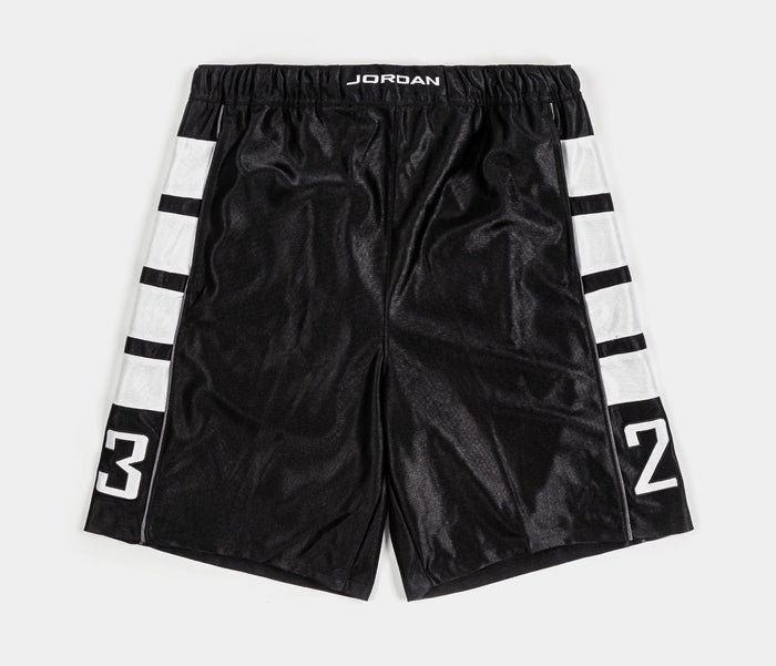 Brooklyn Cat Scratch Mens Shorts (Black/White/Black)