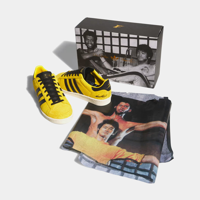 Bruce Lee x Jabbar Low Mens Lifestyle Shoes (Yellow/Black)