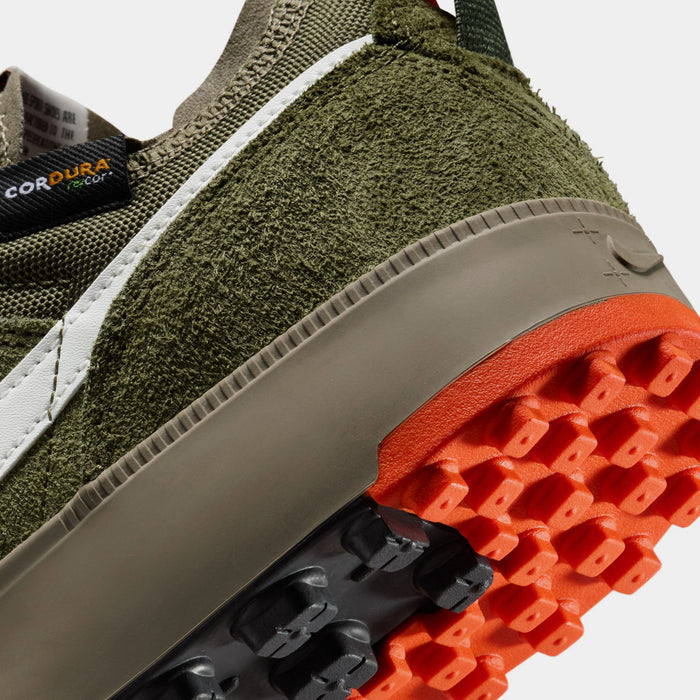 C1TY Premium Cordura Mens Running Shoes (Rough Green/Summit White/Electro Orange)