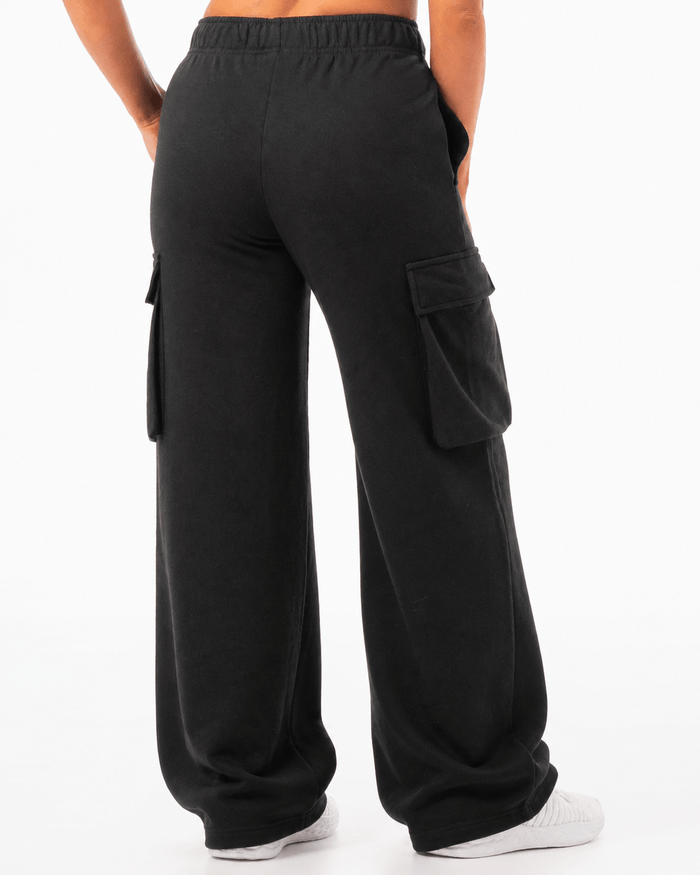 Cargo Track Pant - Black Clothing Ryderwear