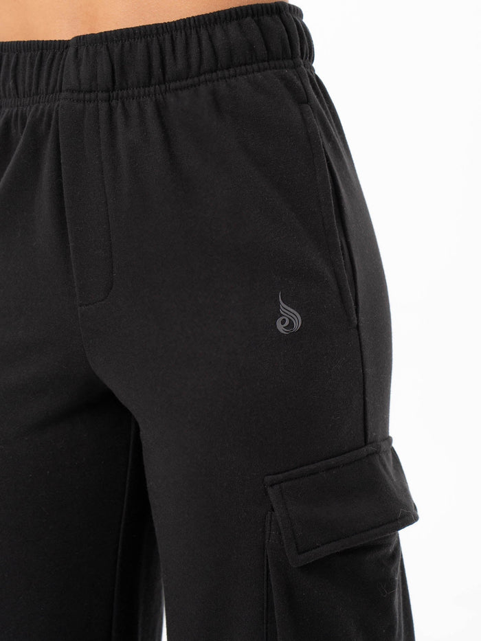 Cargo Track Pant - Black Clothing Ryderwear