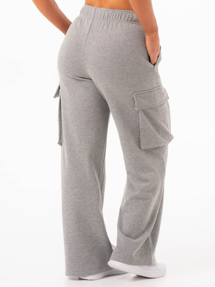 Cargo Track Pant - Grey Marle Clothing Ryderwear